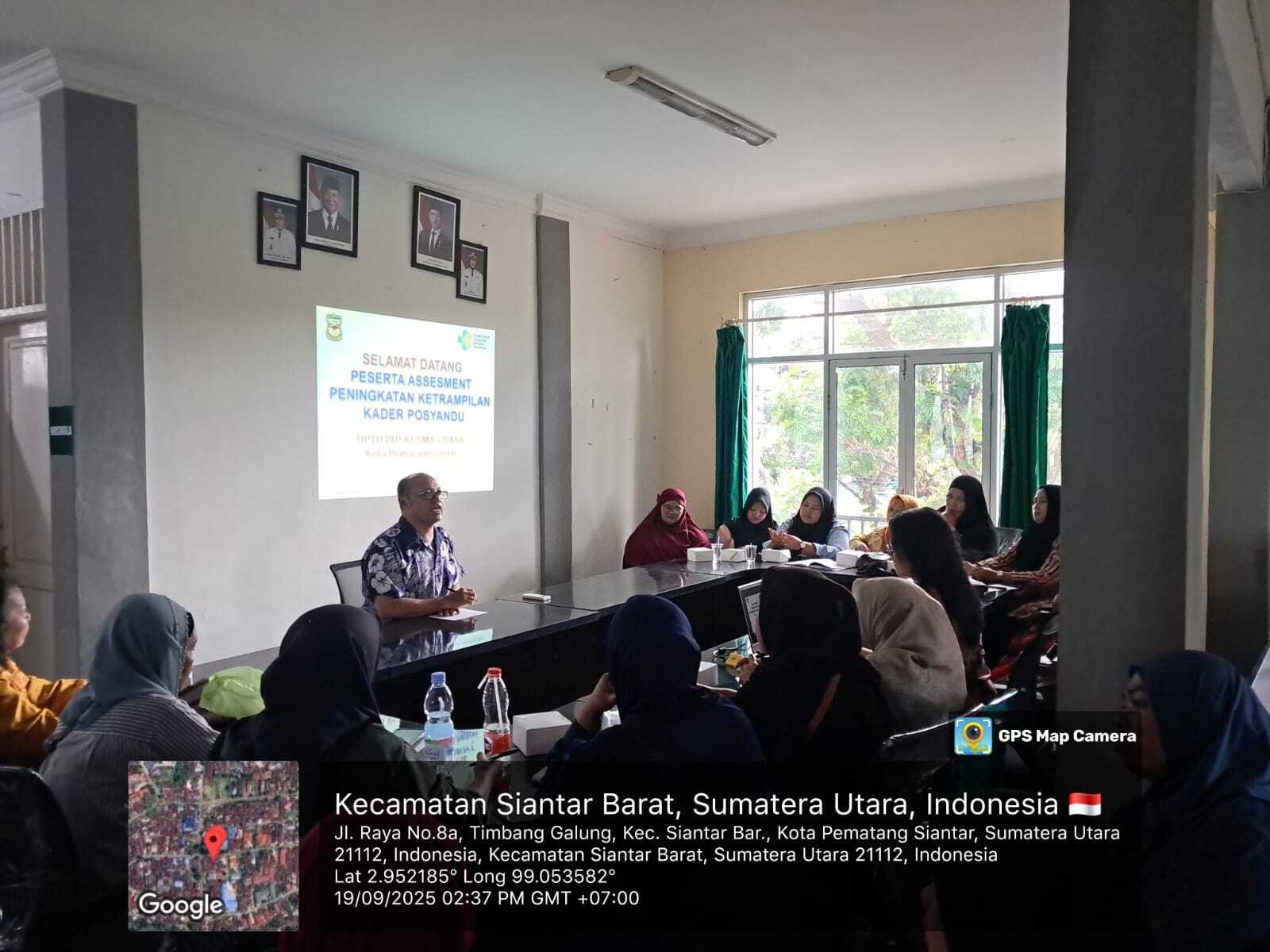 Puskesmas Raya Siantar Gelar Asesmen Keterampilan Kader Posyandu untuk Peningkatan Kualitas Layanan
