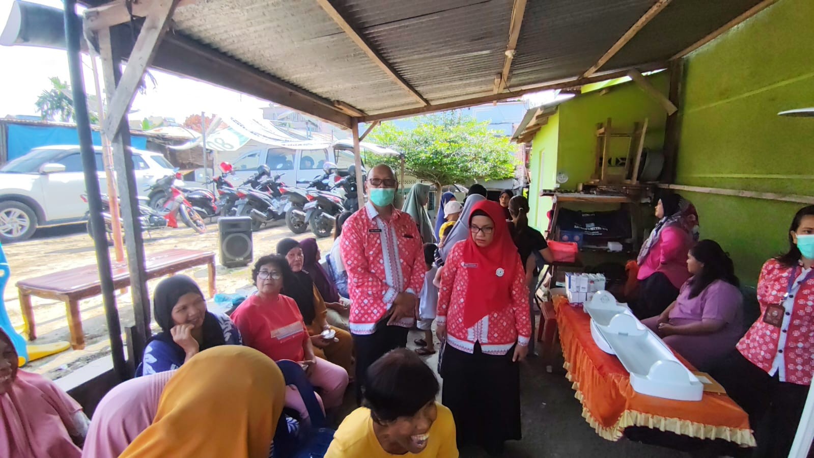 Pelaksanaan Posyandu ILP di wilayah kerja Puskesmas Raya